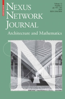 Nexus Network Journal 12,2 : Architecture and Mathematics