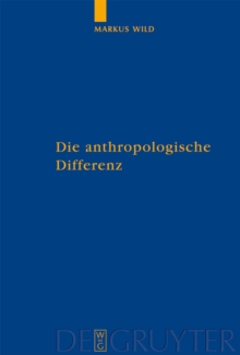 Die anthropologische Differenz : Der Geist der Tiere in der fruhen Neuzeit bei Montaigne, Descartes und Hume