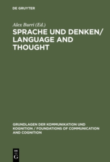 Sprache und Denken / Language and Thought