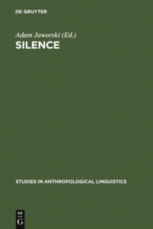 Silence : Interdisciplinary Perspectives