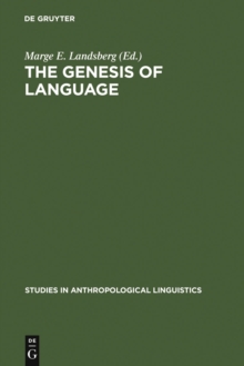 The Genesis of Language : A Different Judgement of Evidence