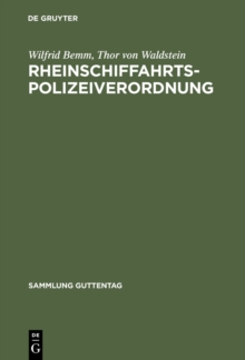Rheinschiffahrtspolizeiverordnung : Kommentar
