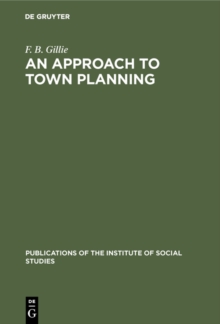 An Approach To Town Planning