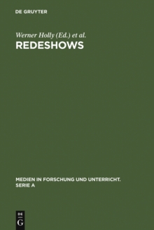 Redeshows : Fernsehdiskussionen in der Diskussion