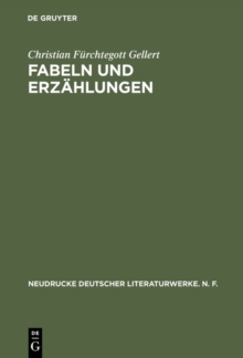Fabeln und Erzahlungen : Historisch-kritische Ausgabe
