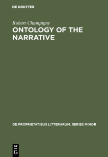 Ontology of the narrative : An analysis