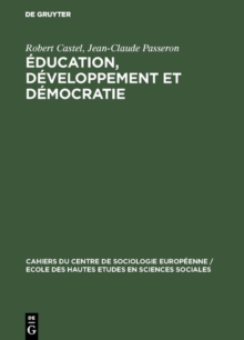 Education, developpement et democratie : Algerie, Espagne, France, Grece, Hongrie, Italie, Pays Arabes, Yougoslavie