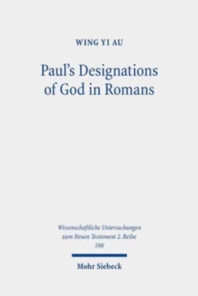 Paul's Designations of God in Romans
