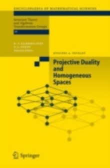 Projective Duality and Homogeneous Spaces