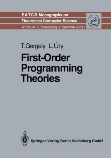 First-Order Programming Theories