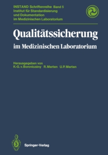 Qualitatssicherung : im Medizinischen Laboratorium