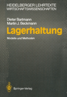 Lagerhaltung : Modelle und Methoden