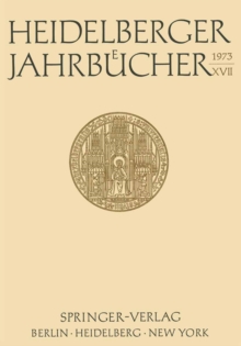 Heidelberger Jahrbucher XVII