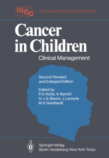 Cancer in Children : Clinical Management