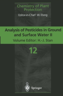 Analysis of Pesticides in Ground and Surface Water II : Latest Developments and State-of-the-Art of Multiple Residue Methods