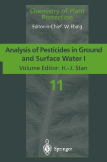 Analysis of Pesticides in Ground and Surface Water I : Progress in Basic Multi-Residue Methods
