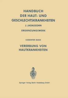 Handbuch der Haut- und Geschlechtskrankheiten