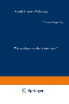 Wie modern war das Kaiserreich? : Das Beispiel der Schule