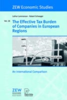 The Effective Tax Burden of Companies in European Regions : An International Comparison