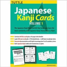 Japanese Kanji Cards Kit Volume 1 : Learn 448 Japanese Characters Including Pronunciation, Sample Sentences & Related Compound Words Volume 1