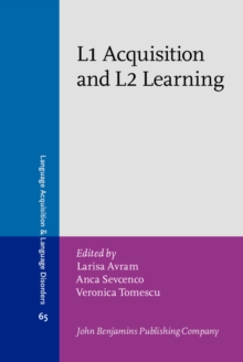 L1 Acquisition and L2 Learning : The view from Romance