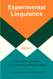 Experimental Linguistics : Integration of theories and applications