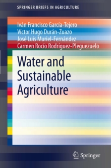 Water and Sustainable Agriculture