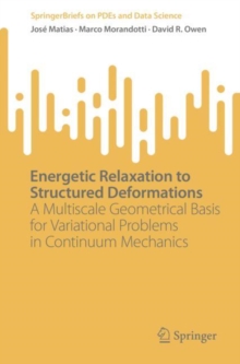 Energetic Relaxation to Structured Deformations : A Multiscale Geometrical Basis for Variational Problems in Continuum Mechanics