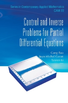 Control And Inverse Problems For Partial Differential Equations