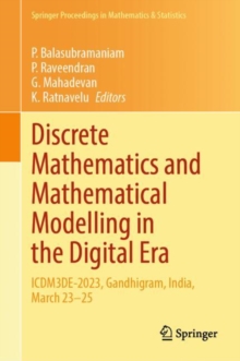 Discrete Mathematics and Mathematical Modelling in the Digital Era : ICDM3DE-2023, Gandhigram, India, March 23-25