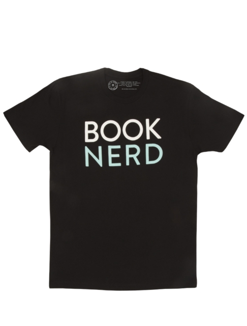 Book Nerd T-Shirt - Unisex Small, Paperback Book