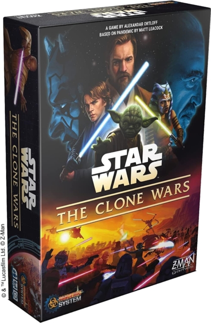 Star Wars - The Clone Wars Board Game Based On Pandemic, Paperback Book