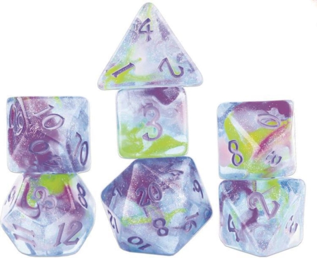 Sirius Dice - Watercolours Poly Set, Paperback Book