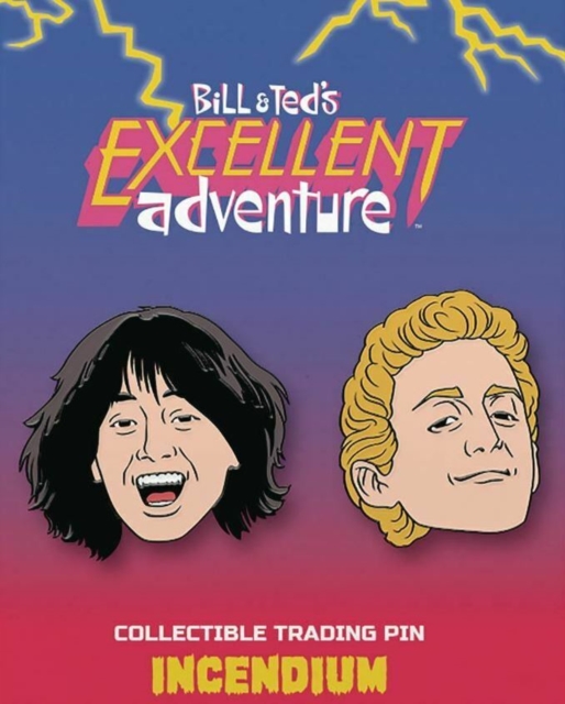 Bill And Ted's Excellent Adventure 2 Lapel Pin Set, General merchandize Book