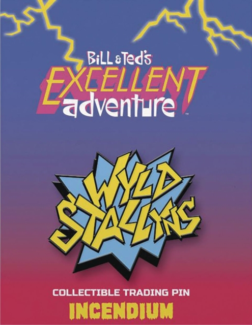 Bill And Ted's Excellent Adventure Wyld Stallyns Lapel Pin, General merchandize Book
