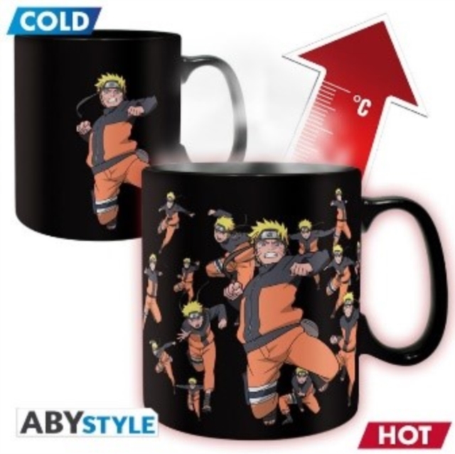 Naruto Shippuden - Mug Heat Change - 460 Ml -Multicloning, General merchandize Book