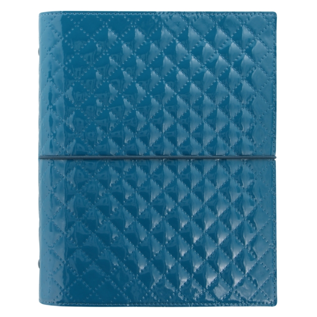 Filofax A5 Domino Luxe teal organiser, Paperback Book