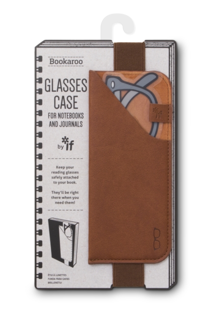 Bookaroo Glasses Case - Brown, General merchandize Book