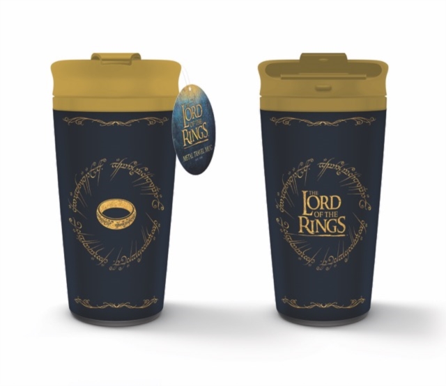 Lord Of The Rings (The Ring) Metal Travel Mug, Paperback Book