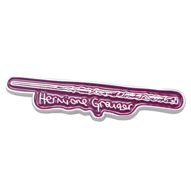 HERMIONE WAND PIN BADGE,  Book