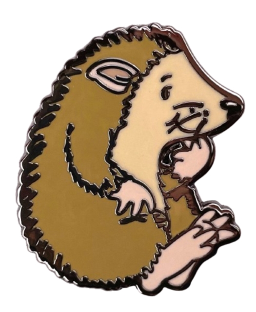Hedgehog Character Pin Badge, General merchandize Book
