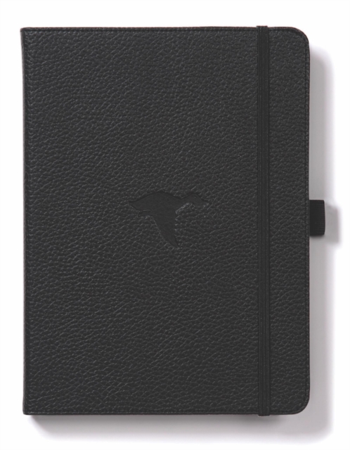 Dingbats A5+ Wildlife Black Duck Notebook - Plain, Paperback Book