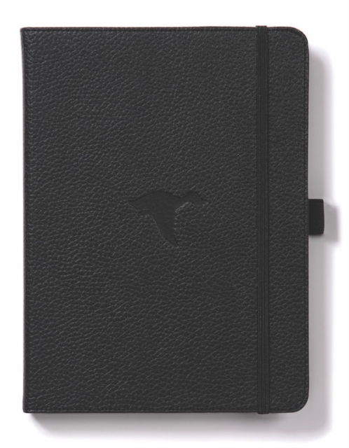 Dingbats A5+ Wildlife Black Duck Notebook - Dotted, Paperback Book