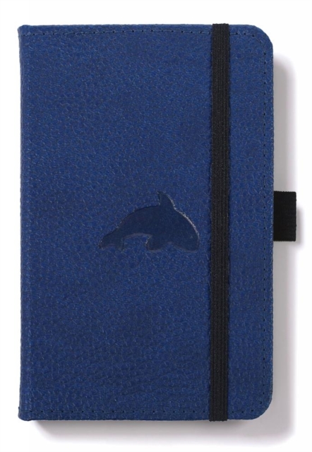Dingbats A6 Pocket Wildlife Blue Whale Notebook - Lined, Paperback Book