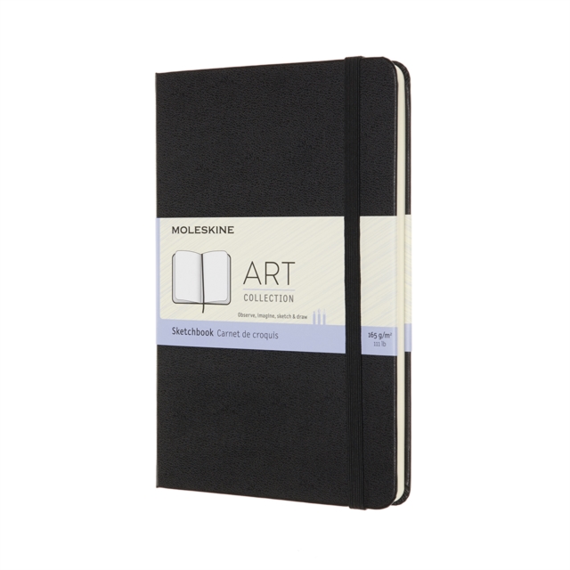 Moleskine Art Medium Sketchbook : Black, Paperback Book