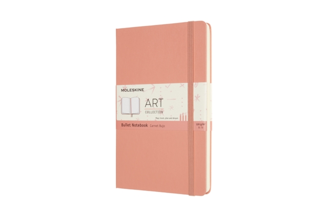 Moleskine Art Large Bullet Notebook : Coral Pink, Paperback Book