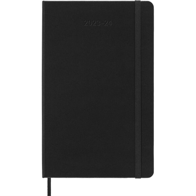 Moleskine 2024 18-Month Daily Large Hardcover Notebook, Paperback Book