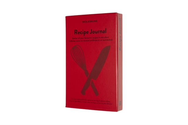 Moleskine Passion Journal - Recipe, Notebook / blank book Book