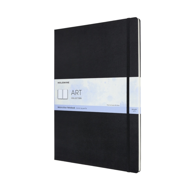 Moleskine Art A3 Watercolour Notebook : Black, Notebook / blank book Book