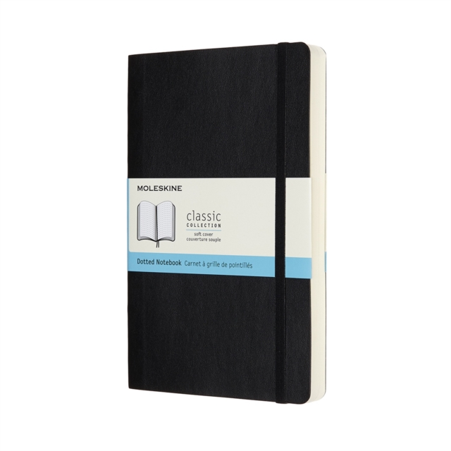 Moleskine Expanded Large Dotted Softcover Notebook : Black, Paperback Book